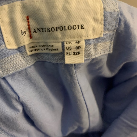 Anthropologie Cape May Bow Back Linen Mini Dress - Picture 7 of 8